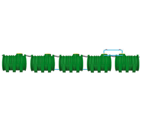 Planta de tratamiento 48 personas 250 l. por dia