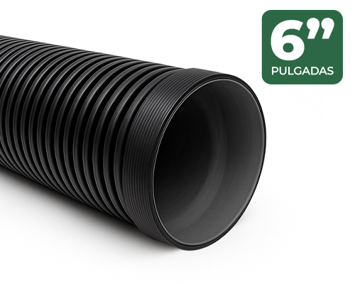 Tubería canalizado hdpe 150 mm